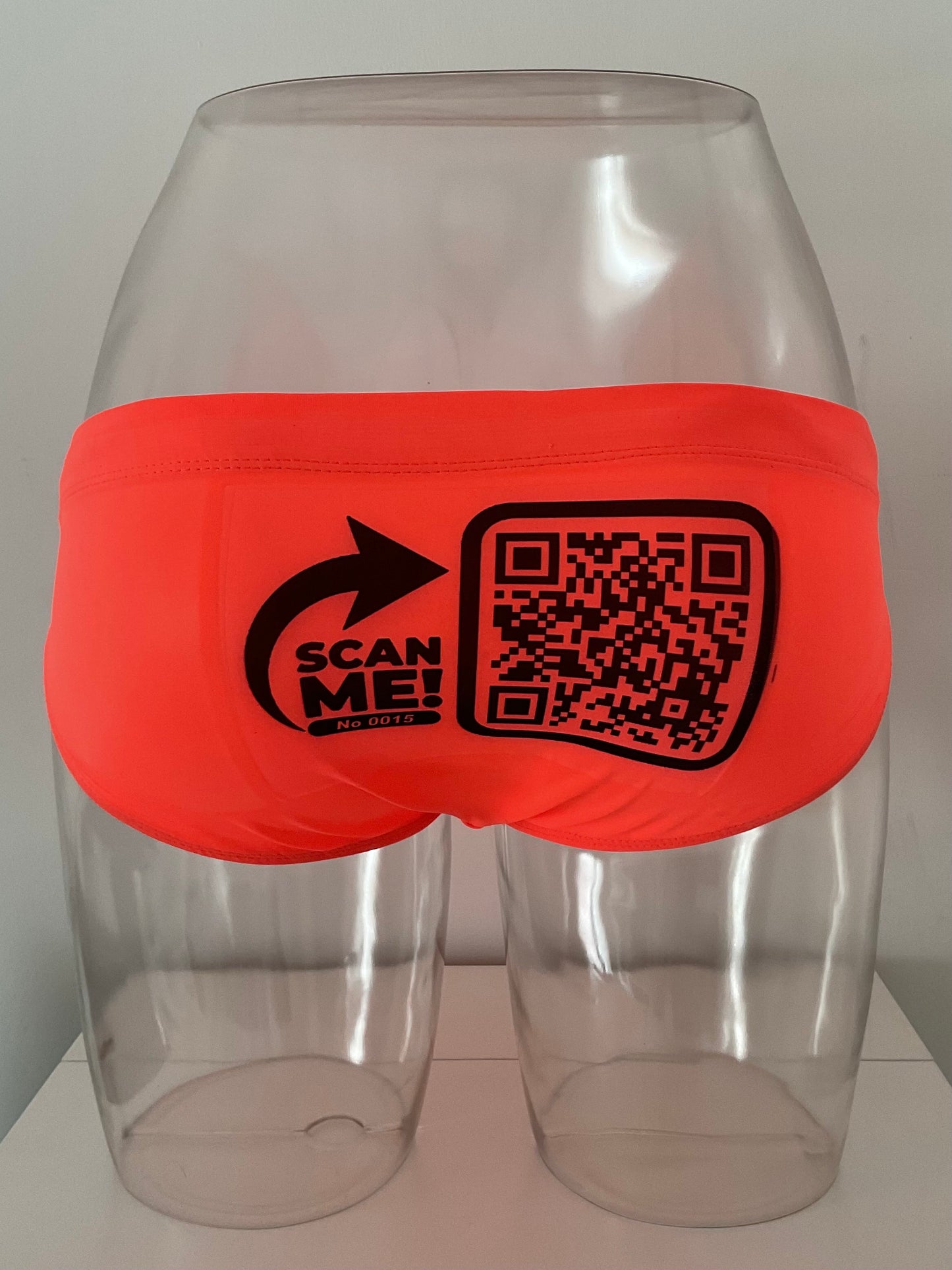 MyQRswimbath®-no0015-sizeM-brandmarkADDICTED-colorNEON ORANGE 69€