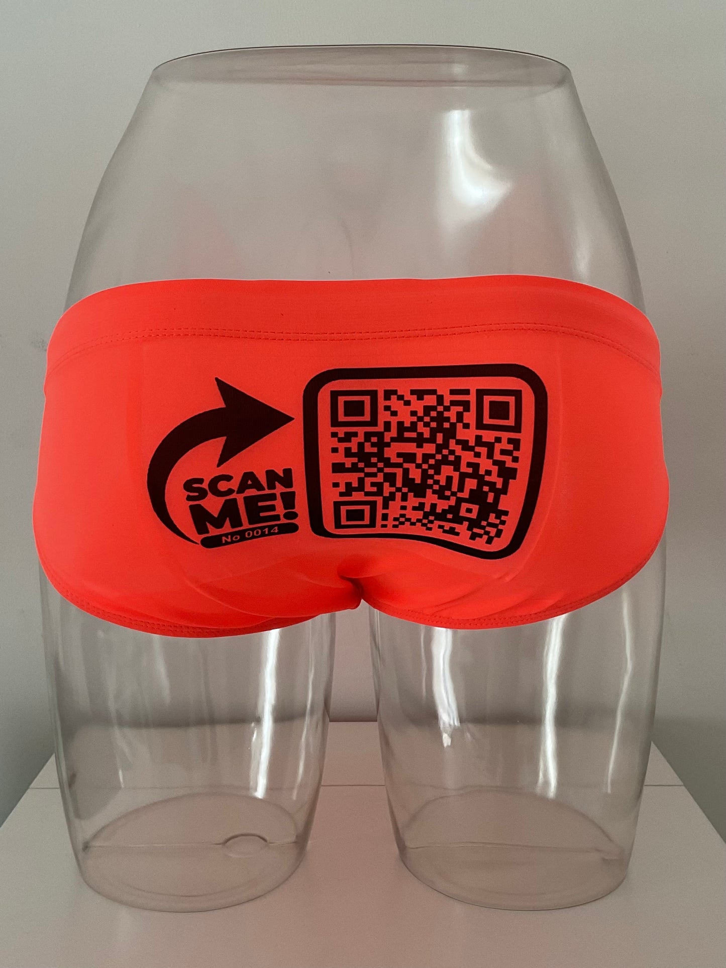 MyQRswimbath®-no0014-sizeM-brandmarkADDICTED-colorNEON ORANGE 69€