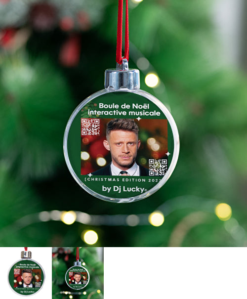 MyDance®Party-Musical Christmas bauble by Dj Lucky® «Christmas Edition - Edición limitada