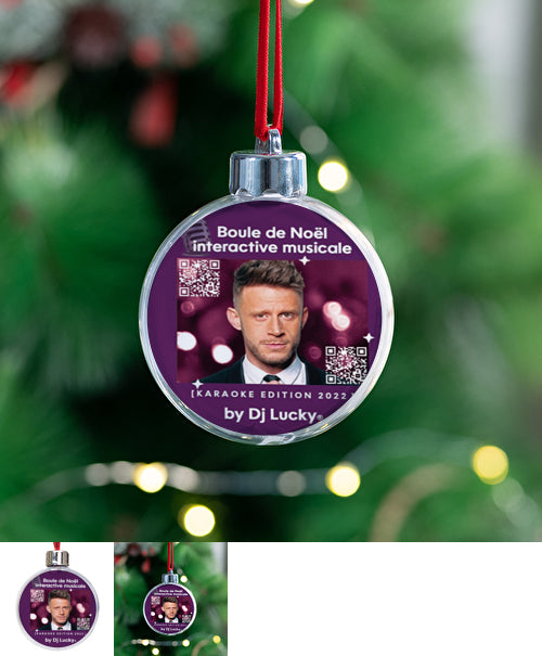 MyDance®Party-Musical Christmas bauble by Dj Lucky® «Karaoke Edition - Edición limitada